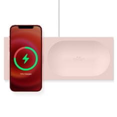 Elago Silikonový organizér 2 v 1 pro Iphone 12, růžový