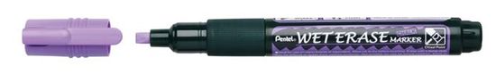Pentel Křídový popisovač "SMW26", fialová, 2 mm, zkosený hrot, SMW26-VO