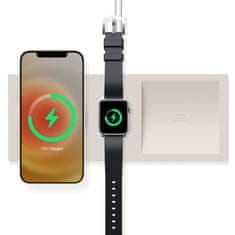 Elago Silikonový organizér 3 v 1 pro Iphone 12 a Apple Watch, kámen