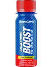 BodyWorld Boost Shot 80 ml, citron-grep