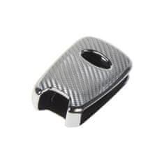 Stualarm TPU obal pro klíč Hyundai/Kia, carbon stříbrný (484HY102CS)