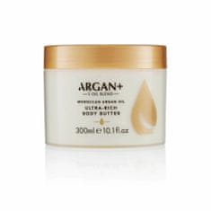 Argan+ Krémové tělové máslo s arganovým olejem, 300ml