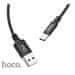 Hoco Data kabel X14 Times speed, USB-C, 3A, 1m, černá