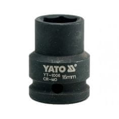 YATO Nástavec 1/2" rázový šestihranný 16 mm CrMo