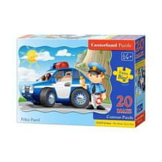 Castorland Maxi 20 Puzzle Policejní hlídka