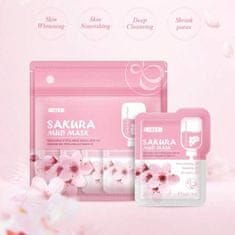 Japonská bahenní maska sakura (12ks) | SAKURACLAY