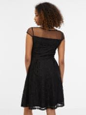 Orsay Čierne dámske krajkové šaty 38