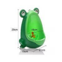 15869 Dětský pisoár žába zelená