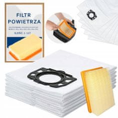 TopKing Filtrační sáčky pro vysavače Kärcher 6 ks + filtr