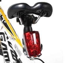 Netscroll Inovativní laserové světlo na kolo, LED světlo na kolo, cyklistické světlo je vodotěsné, různé režimy osvětlení, jednoduchá montáž, BikeStar