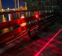 Netscroll Laserové světlo na kolo, Bikestar