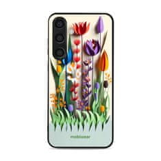 Mobiwear Prémiový lesklý kryt Glossy na mobil Samsung Galaxy S24 Plus - G015G Barevné květinky