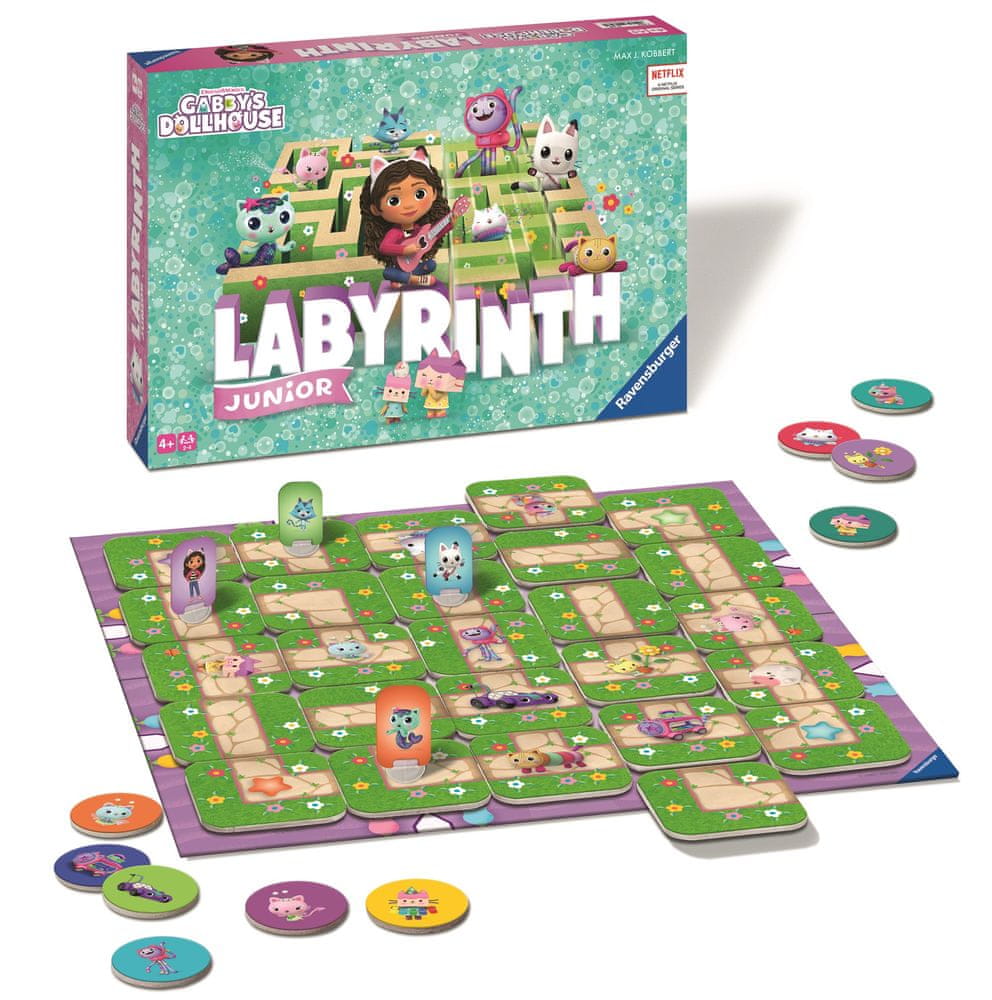 Levně Ravensburger 226863 Labyrinth Junior Gabby's Dollhouse