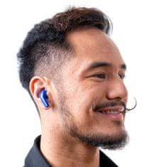 InnovaGoods Bezdrátová sluchátka s nabíjecím pouzdrem Blue InnovaGoods