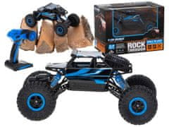 KIK RC Rock Crawler HB 2,4 GHz modré auto 1:18