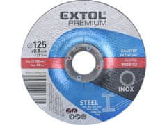 Extol Premium Kotouč řezný na ocel/nerez, O 125x0,8x22,2mm