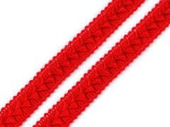 Kraftika 18m červená prýmek šíře 18 mm, prýmky oděvní, prýmky