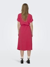 Jacqueline de Yong Dámské šaty JDYLION Regular Fit 15287297 Viva Magenta (Velikost L)