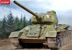 Academy Ruský střední tank T-34-85 “Ural Tank Factory No. 183”, Model Kit tank 13554, 1/35