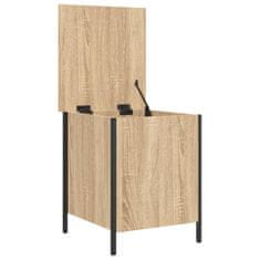 Greatstore Úložná lavice dub sonoma 40 x 42,5 x 50 cm kompozitní dřevo