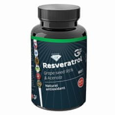 GF nutrition Resveratrol 98% 60 kapslí 