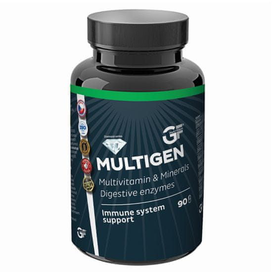 GF nutrition MULTIGEN multivitamin 90 kapslí