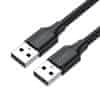 Kabel USB 2.0 A-A UGREEN US102 0,25 m (černý)
