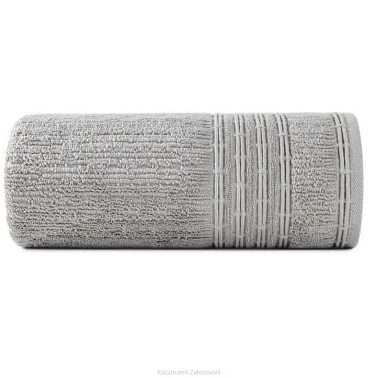 Eurofirany Bavlněný ručník ROMEO 70x140 Eurofirany ocel