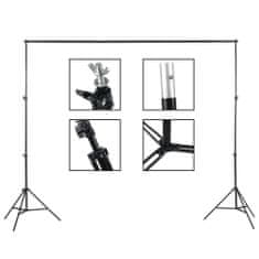 Symfony Fotostudio Set - 2x deštník, 3x plátno