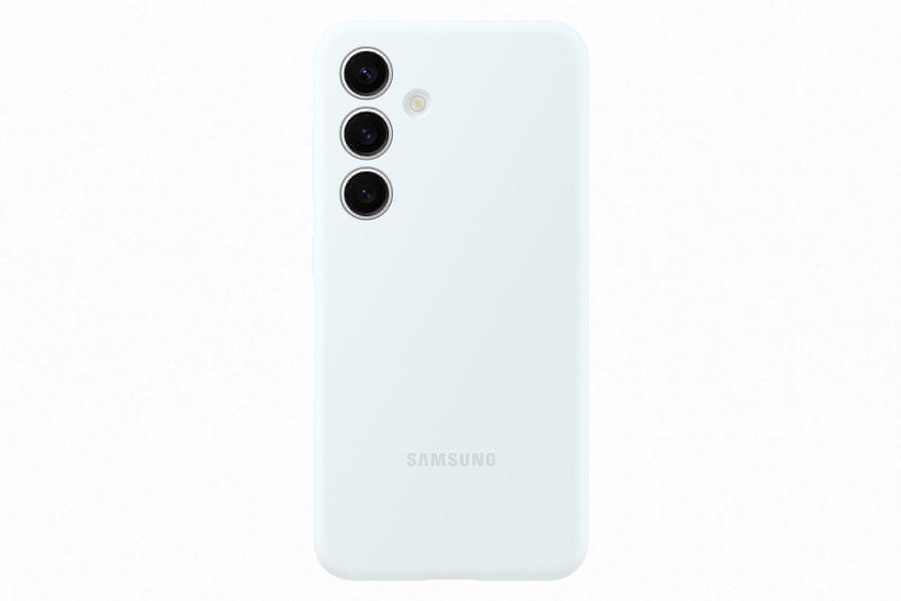 Levně Samsung Silikonový zadní kryt pro Samsung Galaxy S24 EF-PS921TWEGWW, bílý