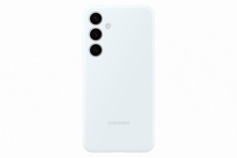 Levně Samsung Silikonový zadní kryt pro Samsung Galaxy S24 Plus EF-PS926TWEGWW, bílý