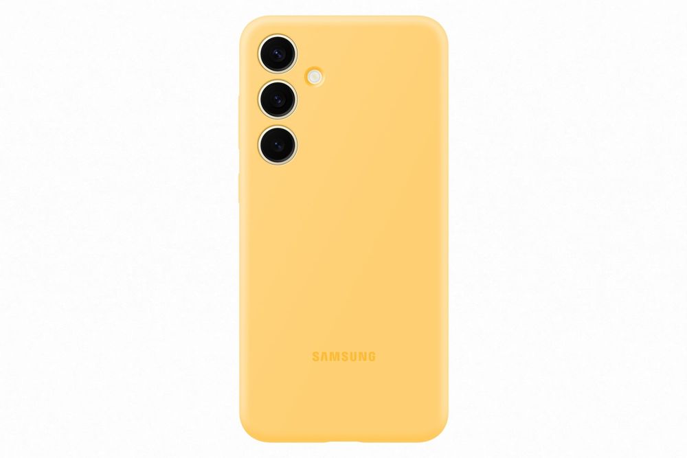 Levně Samsung Silikonový zadní kryt pro Samsung Galaxy S24 Plus EF-PS926TYEGWW, žlutý