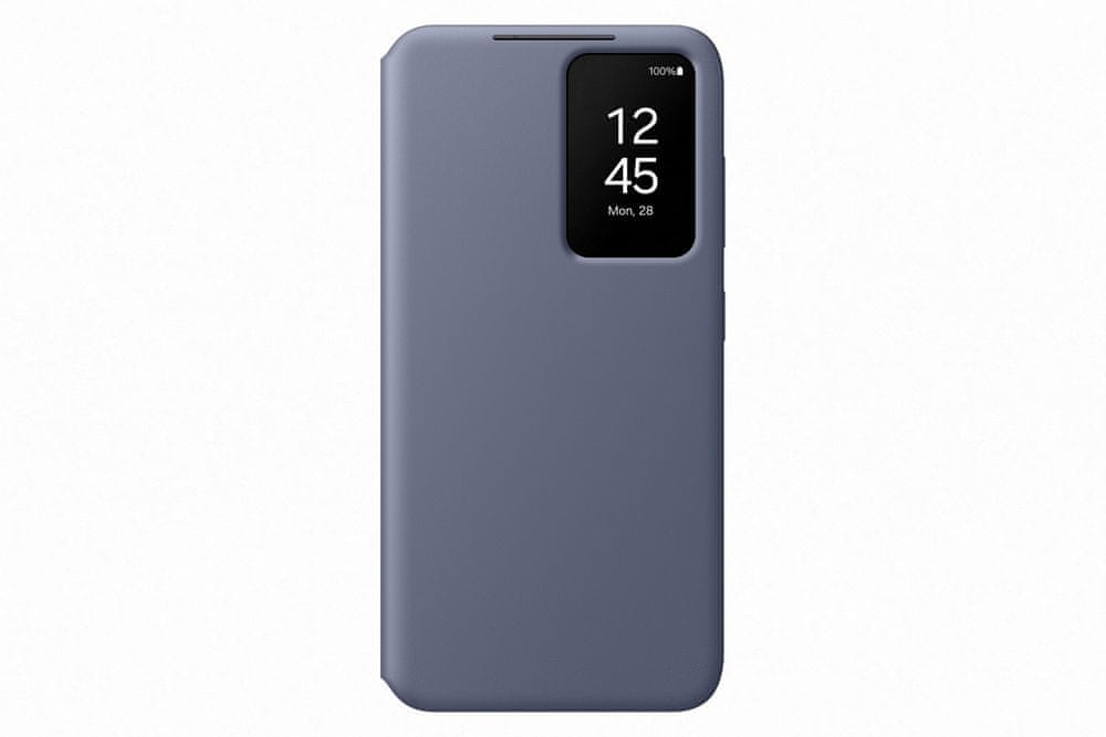 Levně Samsung Flipové pouzdro Smart View pro Samsung Galaxy S24 EF-ZS921CVEGWW fialová