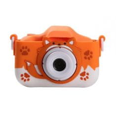 R2Invest Digitální fotoaparát pro děti X5 FOX liška oranžový