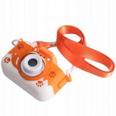R2Invest Digitální fotoaparát pro děti X5 FOX liška oranžový