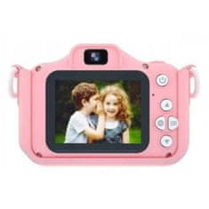 R2Invest Digitální fotoaparát pro děti X5 DOG pes růžový