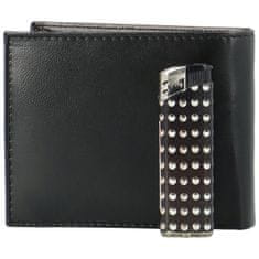 Bellugio Pánská kožená peněženka na šířku Bellugio Casior, černá