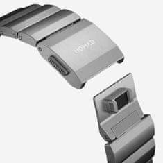 Nomad Titanium Band - Titanový náramek pro Apple Watch 45 / 49 mm, stříbrný