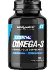 BodyWorld Essential Omega-3 180 kapslí