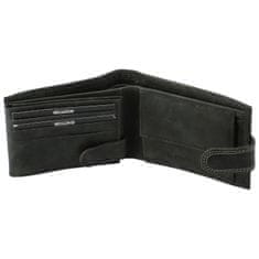 Bellugio Pánská kožená peněženka Bellugio Mason, černá