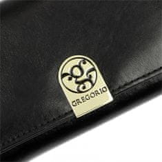 Gregorio Trendy dámská kožená peněženka Juana, černá