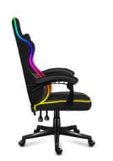 Herní židle Fotel obrotowy Force 4.4 RGB BLACK