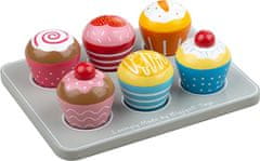 Bigjigs Toys Muffiny do dětské kuchyňky MUFFOS vícebarevné