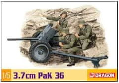 Dragon 3.7cm PaK 36, Model Kit military 75002, 1/6