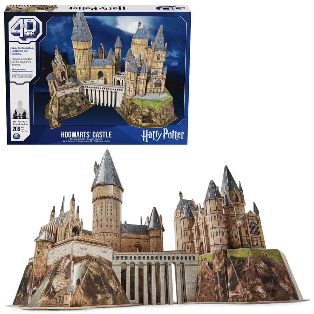 Levně Spin Master 4D Puzzle Harry Potter Bradavický hrad