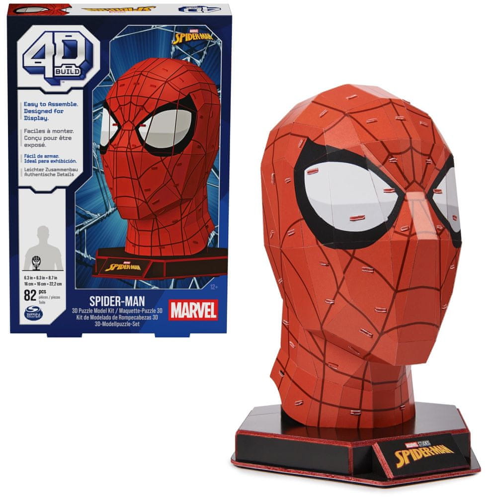 Levně Spin Master 4D Puzzle Marvel Spiderman