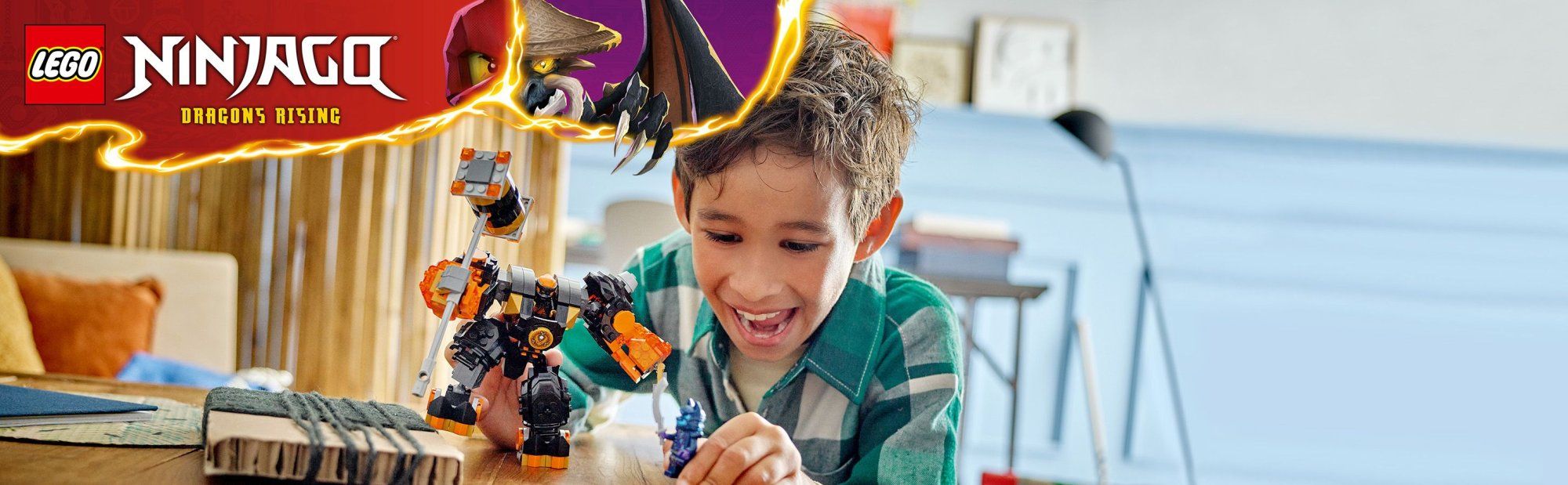 LEGO Ninjago 71806 Coleův živelný zemský robot