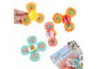 TopKing Spinner Toys - zábavná hrací sada s motivy zvířat - včela, motýl a kuřátko (3 v sadě)
