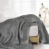 Bavlněná deka Melange 150x200, šedá