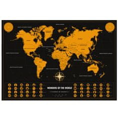 Sofistar Stírací mapa světa